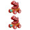 2 Pcs Dinosaur Pull Back Car Toys For Kids 6