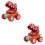 2 Pcs Dinosaur Pull Back Car Toys For Kids 7