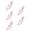 5Pcs Heel Perfume For Women 50 Ml Elegant Subtle Scent 4