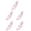 5Pcs Heel Perfume For Women 50 Ml Elegant Subtle Scent 8