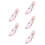 5Pcs Heel Perfume For Women 50 Ml Elegant Subtle Scent 5