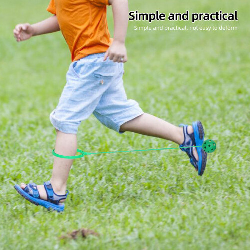 12 Unidades Bola Com Corda Pula Pula Infantil Para Exercício 2