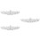 3St Crystal Pearl Blumenkronen Tiara 7