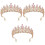 3 Hochzeitskronen Brautschmuck Für 4