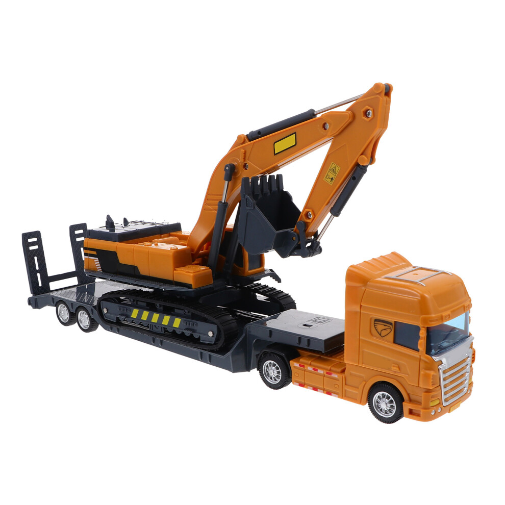 2Zest ŻółTe Zabawki Samochody Budowlane Dla Dzieci WytrzymałY Plastik-image