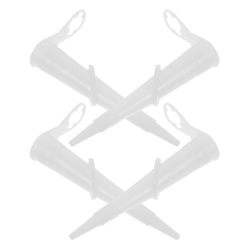 20 Stuks Flexibele Glaskleefpunt Lijm Silicone Tip Voor 2