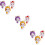 9 Sets Handgemaakte Feltkoffers Knutselkoffer Kinderaccessoire 9