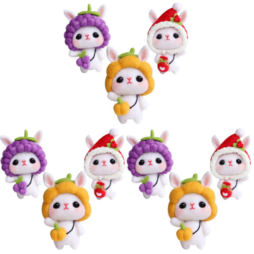 9 Sets Handgemaakte Feltkoffers Knutselkoffer Kinderaccessoire 1