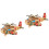 2 Pcs Avião Artesanato Casa Escritório 4