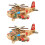 2 Pcs Avião Artesanato Casa Escritório 5