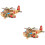 2 Pcs Avião Artesanato Casa Escritório 6
