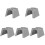 5Pcs Toy Train Tunnel Wall Model Railway Scene Accessory 4