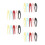 25 Stuks Pop Aankleed Kanten Socks Accessoires Voor 4