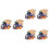 3 Pcs Children Electric Train Toy Touch Sensing Educational (Purple) 7
