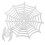 4 Stuks Halloween Snijmalen Spinneweb Sjabloon Embossing 1