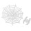 4 Stuks Halloween Snijmalen Spinneweb Sjabloon Embossing 10