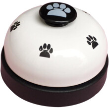 Pet Training Bell With Clear Loud Ringtone, Compact Portable Design For Multi-purpose Usage, Non Skid Rubber Bottoms Ideal For Restaurants Bars Kitche