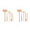 4 Sets Kinder Archäologische Ausgrabungs Tools Mit Hammer Meißel 6