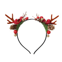 2 Weihnachts-Haarreif Mori-Stil Geweih-Haarspange Für