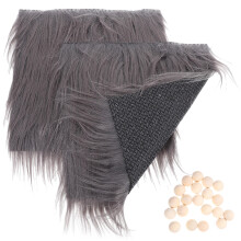 5Sets Knutselfournituren Nepbont En Ballen Voor Gnoom DIY