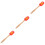 3Pcs Red Silicone Cake Spatula Set Wooden Handle Christmas Baking Tool 5