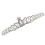 3 Perlenkronen Stirnband Tiara 10