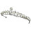 3 Perlenkronen Stirnband Tiara 2