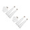 6 Transparente Wunschflasche Mit Set 6