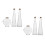 6 Transparente Wunschflasche Mit Set 8