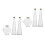 6 Transparente Wunschflasche Mit Set 3