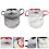 8Stk Weihnachtsbart Santa Kunstbart Rot Cosplay Accessoire 11