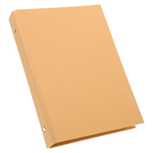 2 Sets Kraftpapier Ringbuch Nachfüllbare Hülle