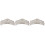 3Stück Barock Krone Hochzeitskopfschmuck Silber 4