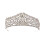 3Stück Barock Krone Hochzeitskopfschmuck Silber 1