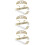 3 Sets Kroon Haarkam En Lint Hoofdaccessoire 9