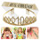 3 Sets Kroon Haarkam En Lint Hoofdaccessoire 11