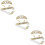 3 Sets Kroon Haarkam En Lint Hoofdaccessoire 10