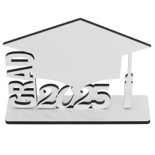 5Stk Sublimation Leere Bildplakette 2025 Abschlussjahr Für Absolventen