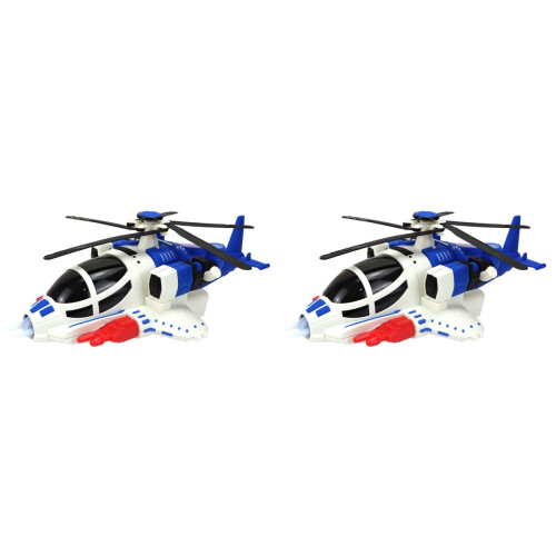 2 Unidades Brinquedo Helicóptero Montável Com E 1