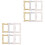 2 Verzierte Mini Diy Antikes Bild Dekoratives 5