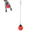 Aufblasbarer Ballschaukelsitz, 29 cm, Rot, klein, 11