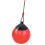 Aufblasbarer Ballschaukelsitz, 29 cm, Rot, klein, 7