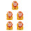 5Stk Monkey King Modell Harz Figur Für Desktopdekoration 9