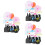 3Pcs Decoração Silicone 6