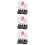 3Pcs Decoração Silicone 8