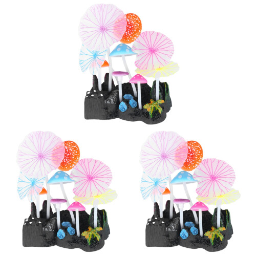 3Pcs Decoração Silicone 1