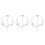 3 Kopfschmuck Haaraccessoire Für 4
