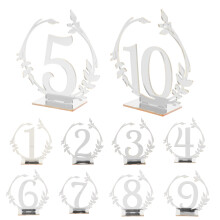 40 Reserved Schild Hochzeit Platzkartenhalter Tischnummer