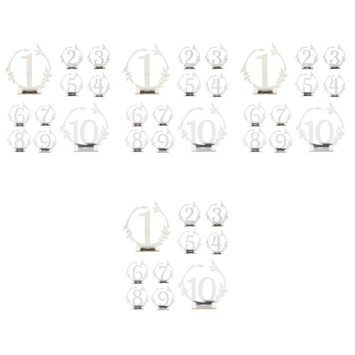 40 Reserved Schild Hochzeit Platzkartenhalter Tischnummer 2