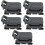 5Pcs Mini Breakfast Maker Plastic Waffle Maker Dollhouse Kitchen 7